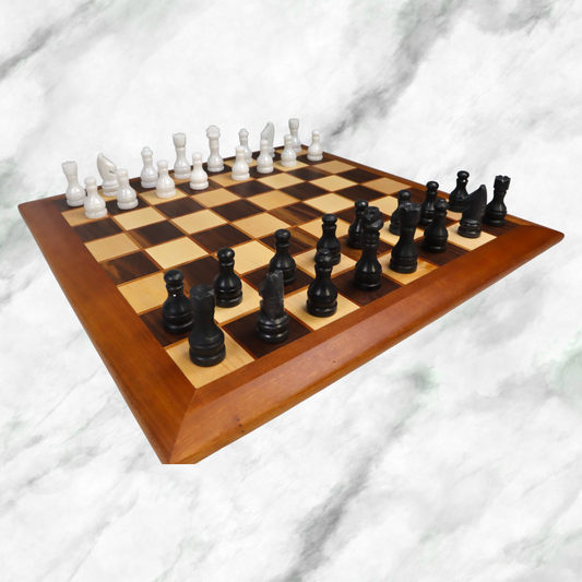 Walnut/Maple/Cherry Large Chess/Checker Board