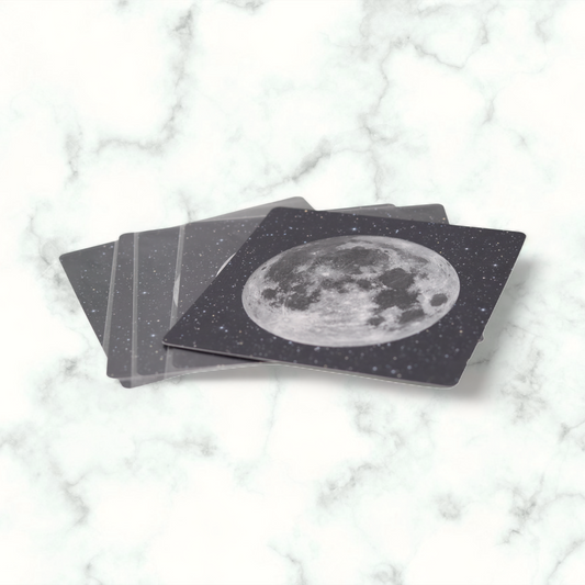 Moon Astrophotography Post Cards 5 Pack