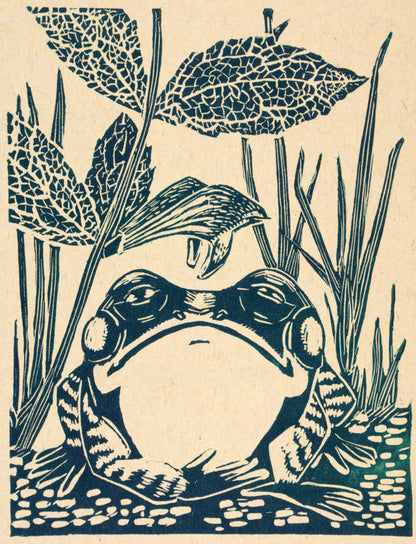Bullfrog 9"x7" Print