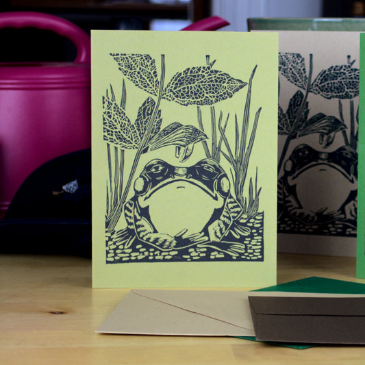 Bullfrog Greeting Cards