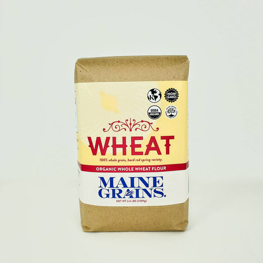 Organic Whole Wheat Flour 2.4lb Bag