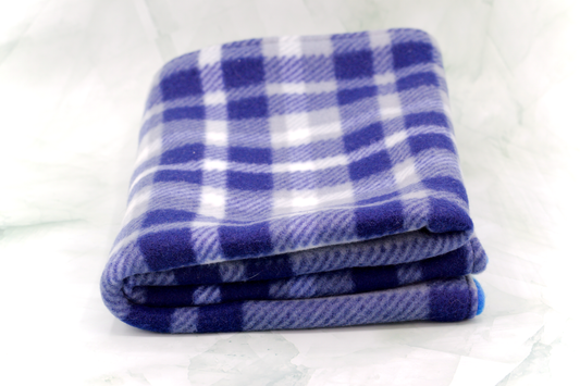 Fleece Pet Crate Pad/Blanket - Flannel/Shapes