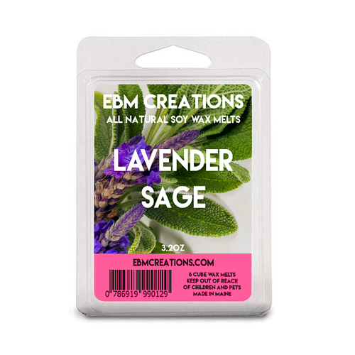 Lavender Sage Soy Wax Melt 3.2oz