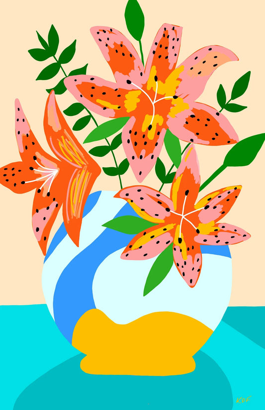 Tiger Lily - 11"x17" Print