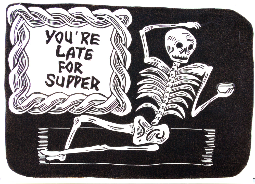 Skeleton Greeting Cards